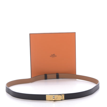 Hermes Epsom Kelly Belt Black 5 of 5