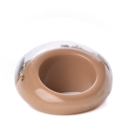 Louis Vuitton Resin Swarovski Crystal Inclusion Ring 5.5 Beige 4 of 4
