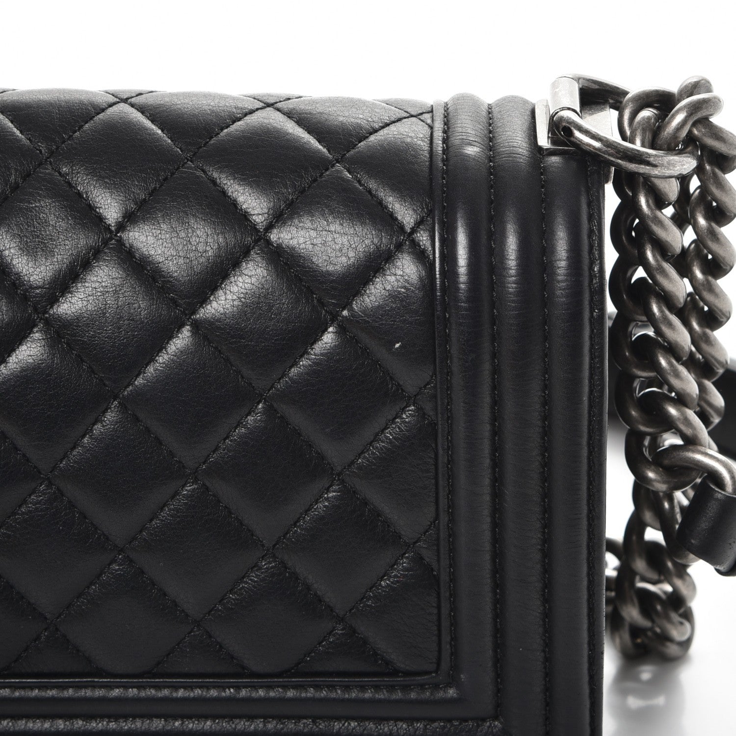 Chanel Calfskin Quilted Small Boy Flap Black 9 of 13
