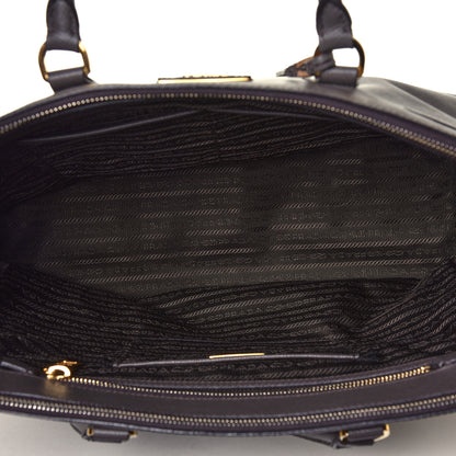 Prada Saffiano Lux Large Galleria Double Zip Tote Grafite 13 of 20