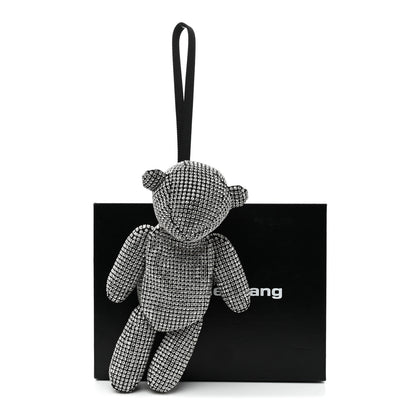 Alexander Wang Crystal Mesh Beiress Wristlet White 9 of 9