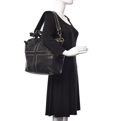 Givenchy Lambskin Studded Medium Nightingale Black 2 of 14