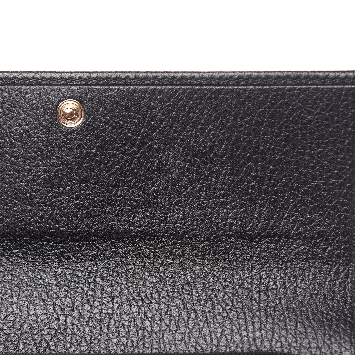 Gucci Dollar Calfskin Swing Continental Wallet Black 9 of 10