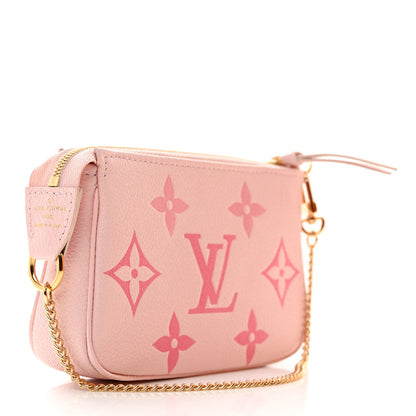 Louis Vuitton Empreinte Monogram Giant By The Pool Mini Pochette Accessories Bouton De Rose 3 of 6