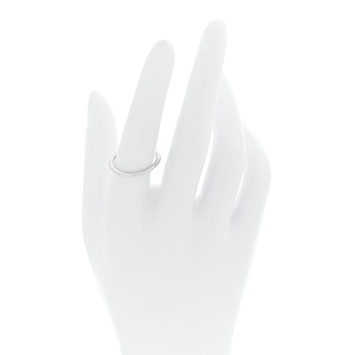 Tiffany Platinum 1.5mm True Band Ring 56 7.5 2 of 5