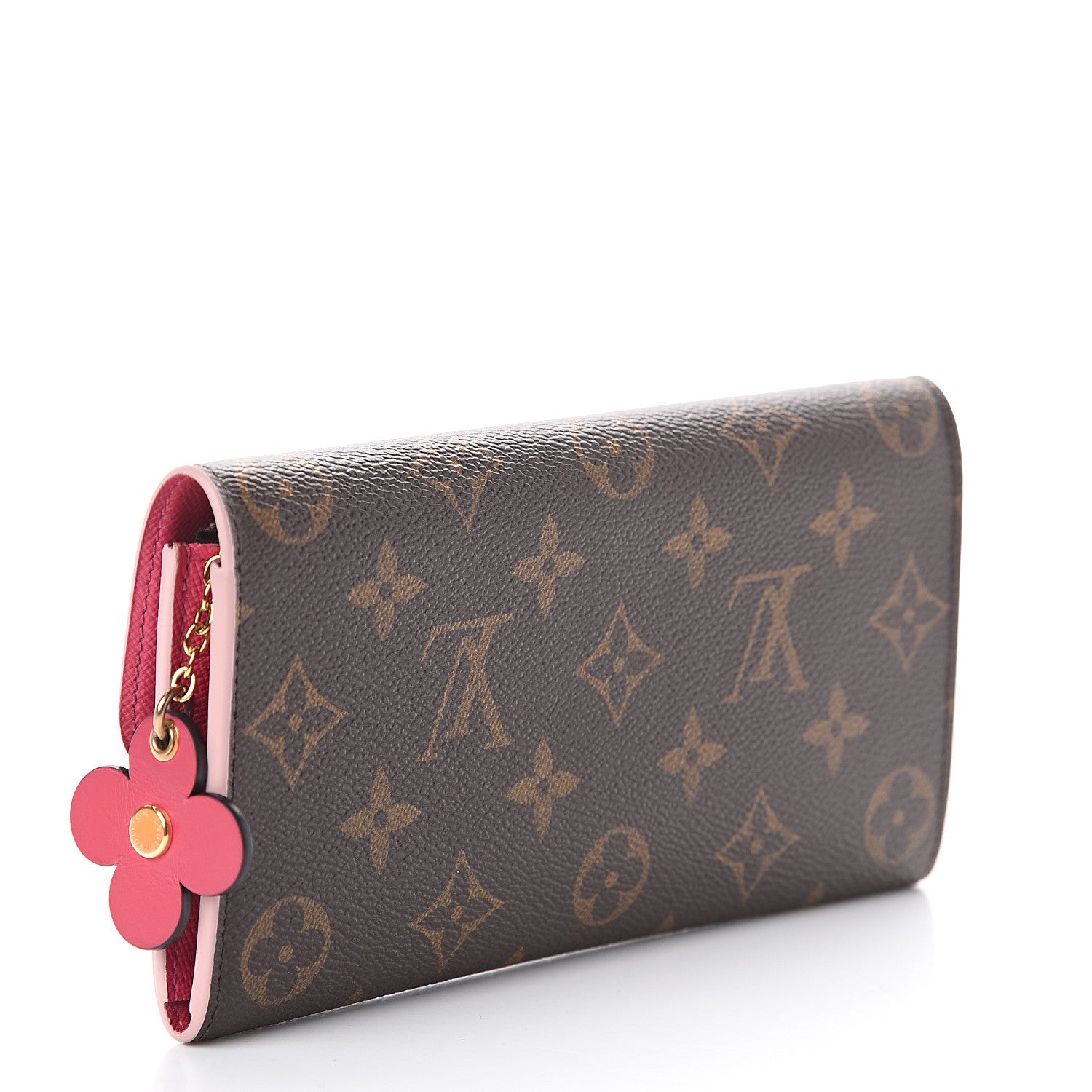 Louis Vuitton Monogram Bloom Flower Emilie Wallet 2 of 6