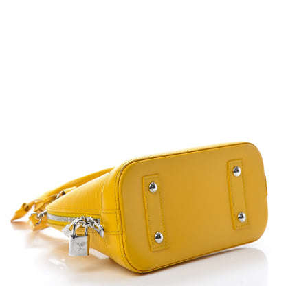 Louis Vuitton Epi Alma BB Citron 4 of 14