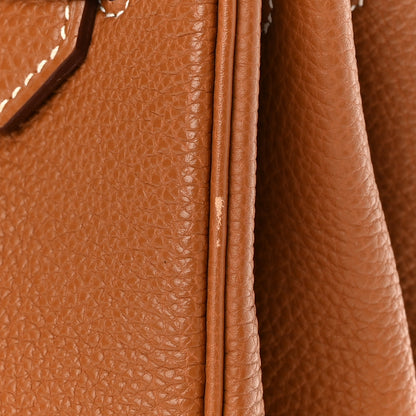 Hermes Togo Birkin 35 Gold 11 of 17