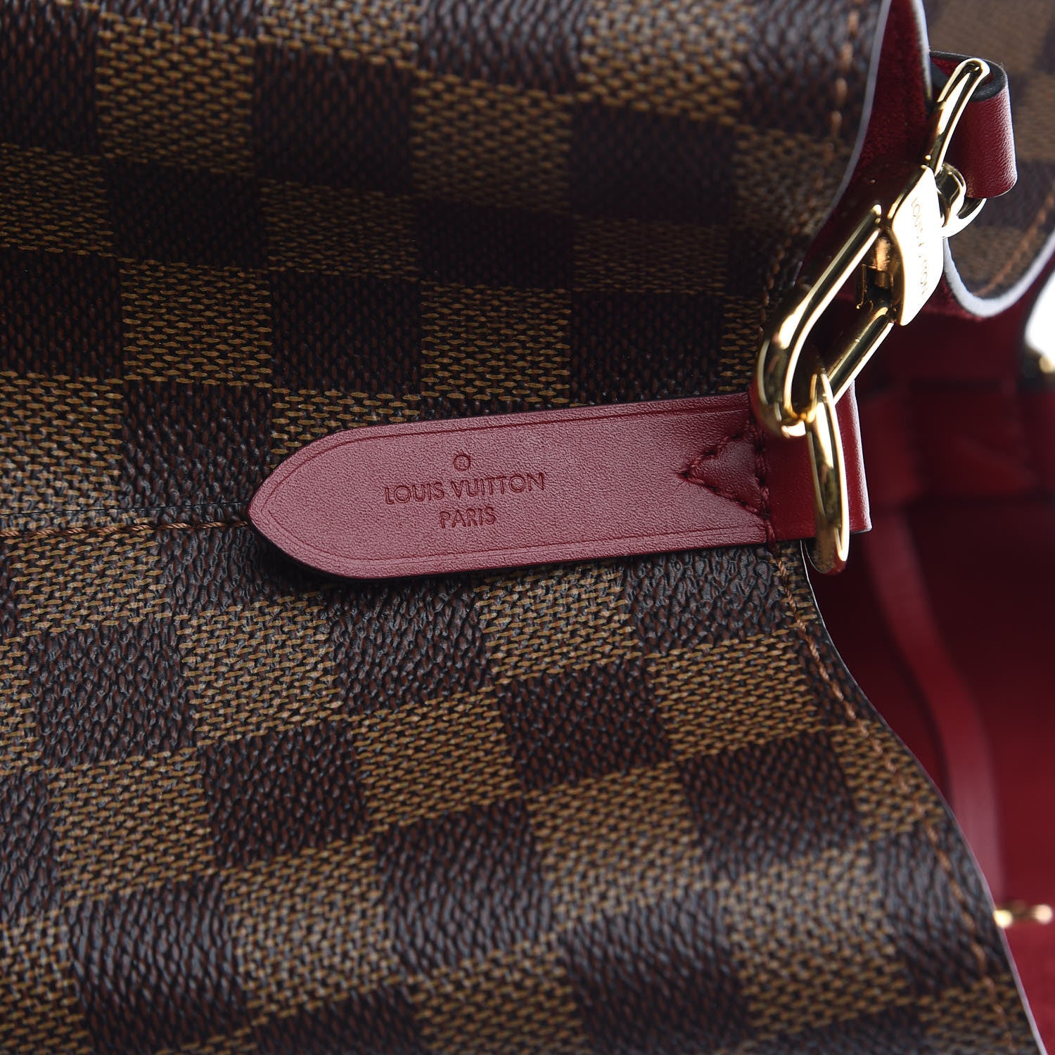 Louis Vuitton Damier Ebene Neonoe MM Cherry Berry 7 of 11