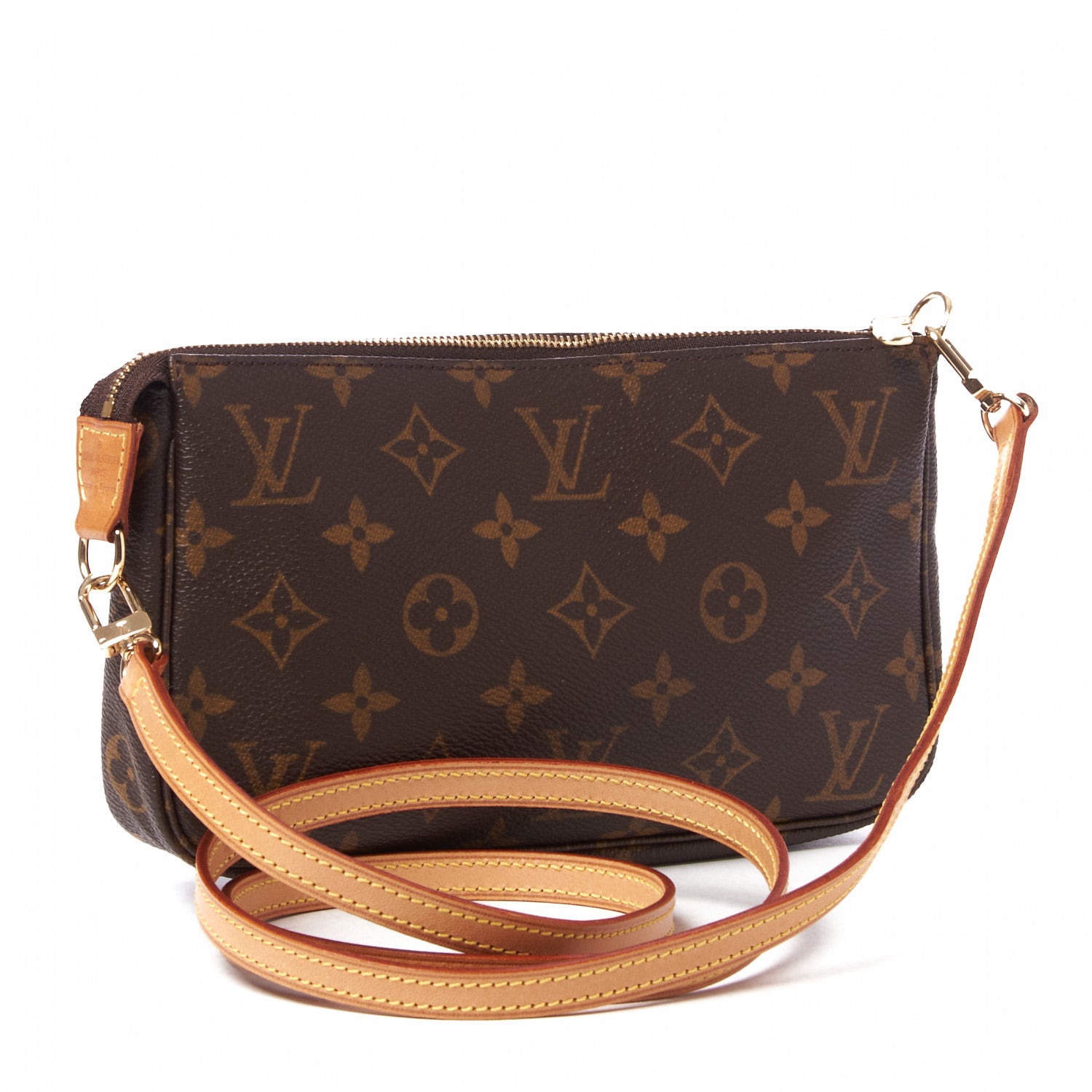 Louis Vuitton Monogram Accessories Pochette Long Strap 2 of 7