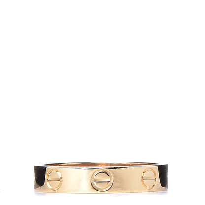 Cartier 18K Yellow Gold 3.5mm LOVE Wedding Band Ring 50 5.25 1 of 4