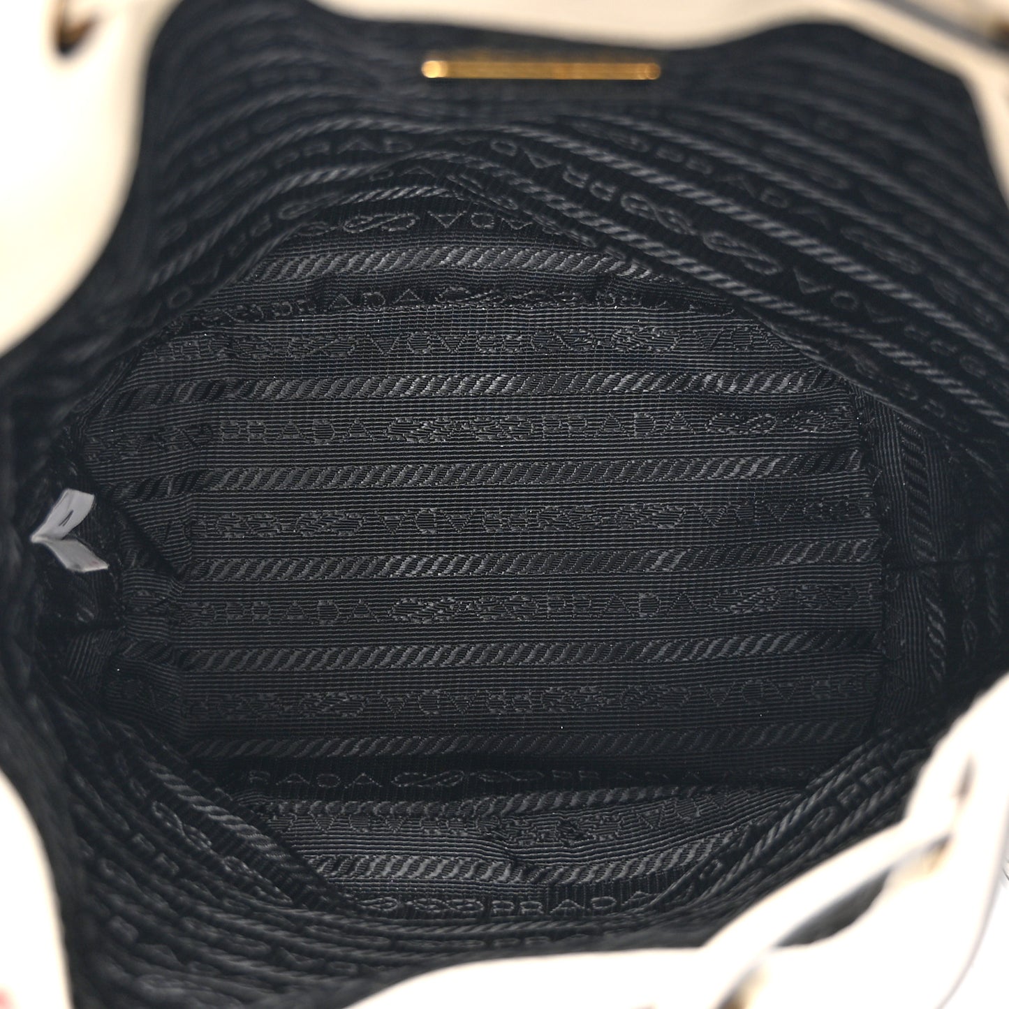 Nappa Mini Re-Edition 1978 Bucket Bag  White