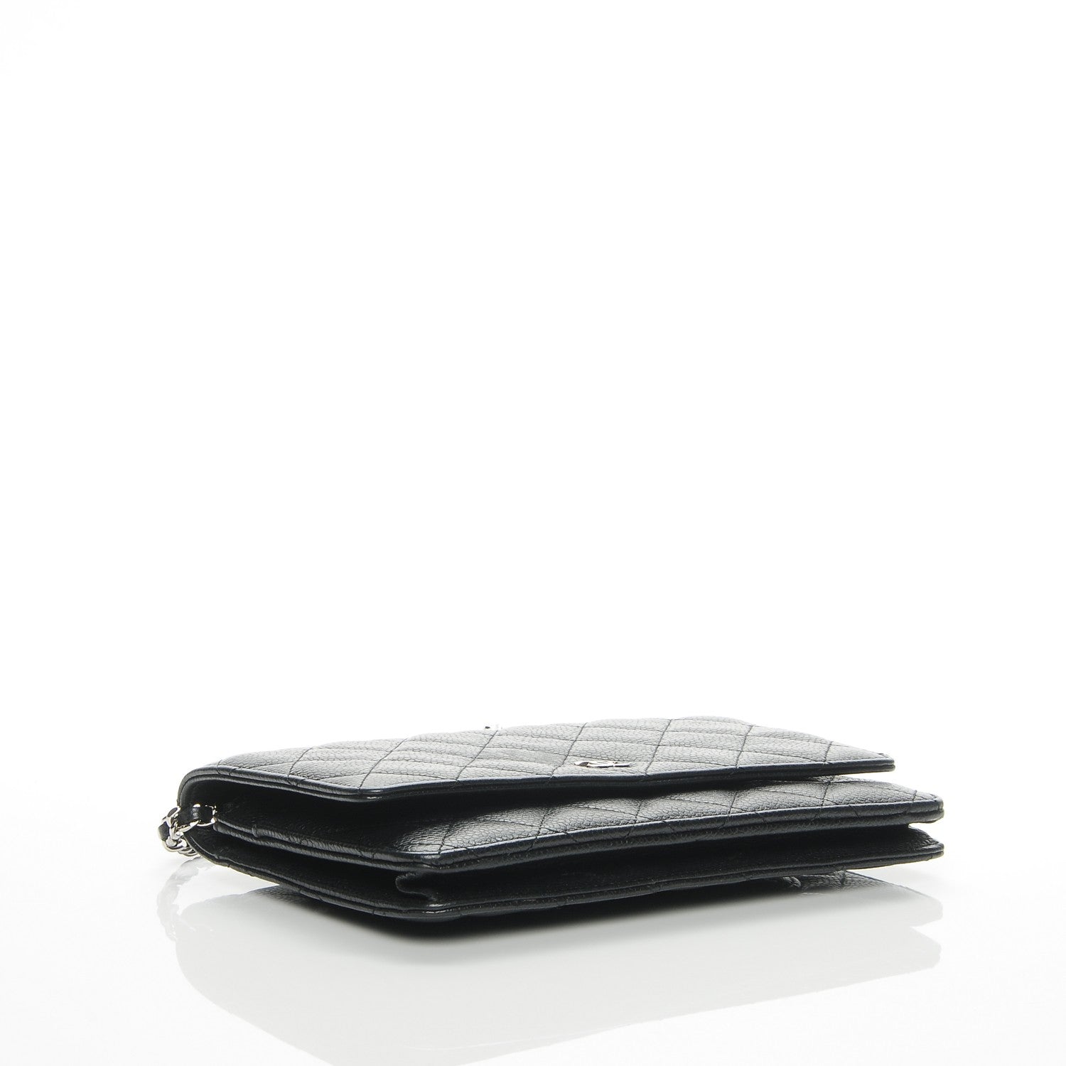 Chanel Caviar Quilted Wallet On Chain WOC Black 4 of 8