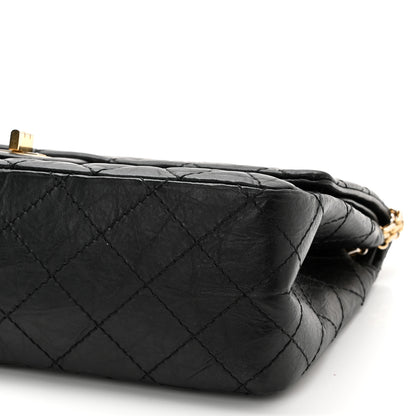 Chanel Aged Calfskin Quilted 2.55 Reissue 226 Flap Black 10 of 11