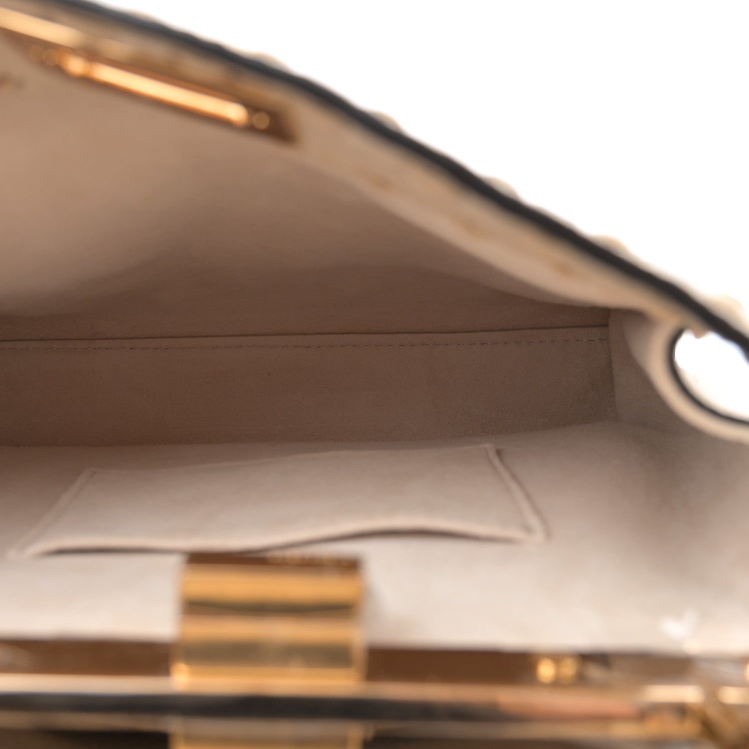 Fendi Canvas Cuoio Romano Selleria Astrology Mini Peekaboo Iconic Satchel Camelia 5 of 14