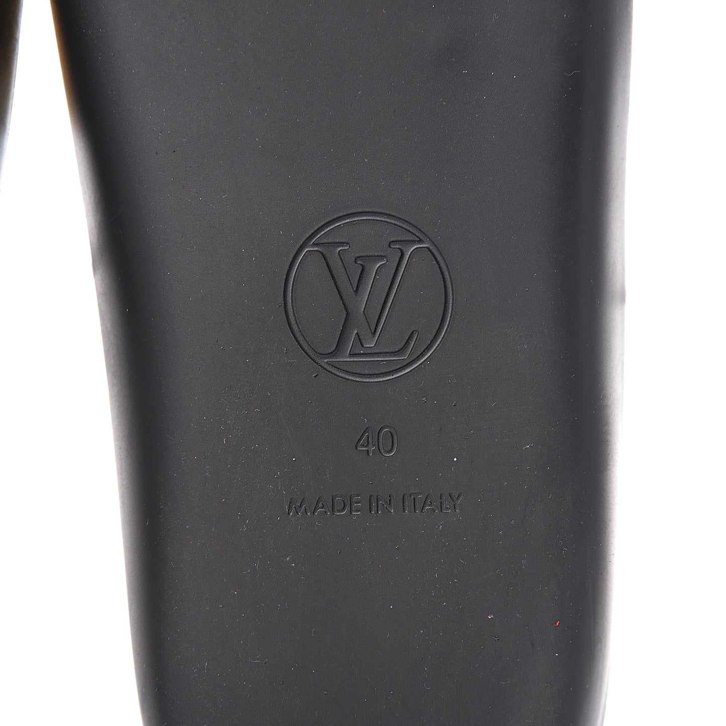 Calfskin Monogram Metallic Sunbath Slide Sandals 40 Gold