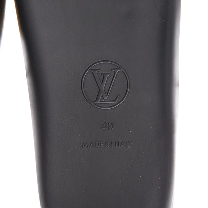 Louis Vuitton Calfskin Monogram Metallic Sunbath Slide Sandals 40 Gold 8 of 12