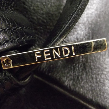 Fendi Vitello Acqua Large Convertible Baguette Black 8 of 15