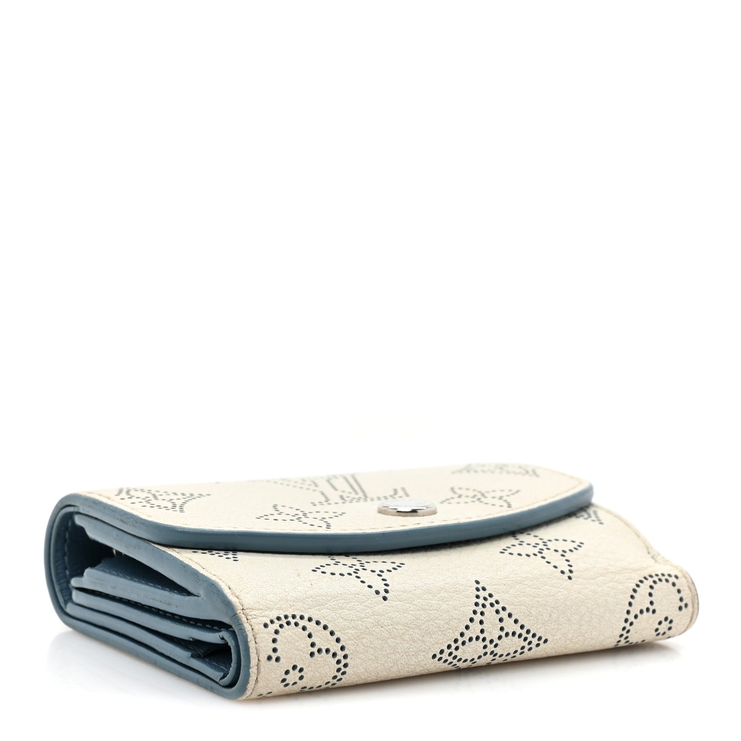Mahina Iris Compact Wallet NM Bleu