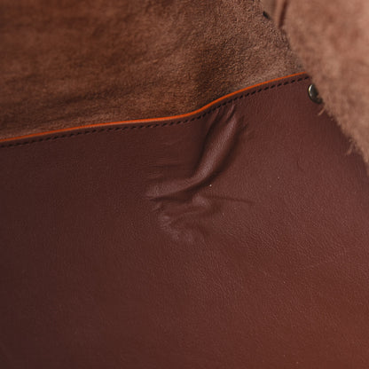 Balenciaga Veau Papier A4 Zip Around Tote Orange Brulee 7 of 19