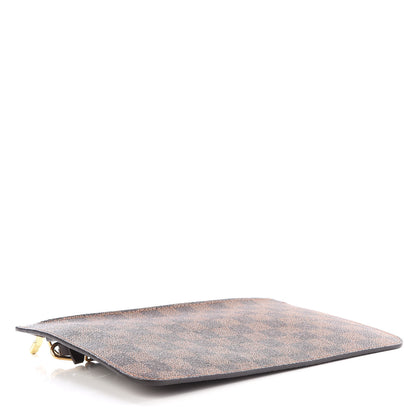 Louis Vuitton Damier Ebene Neverfull MM GM Pochette Rose Ballerine 3 of 10