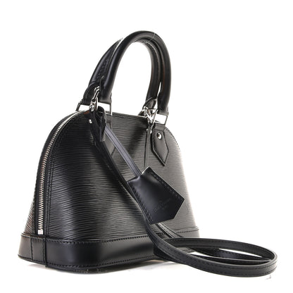 Louis Vuitton Epi Alma BB Black 3 of 9