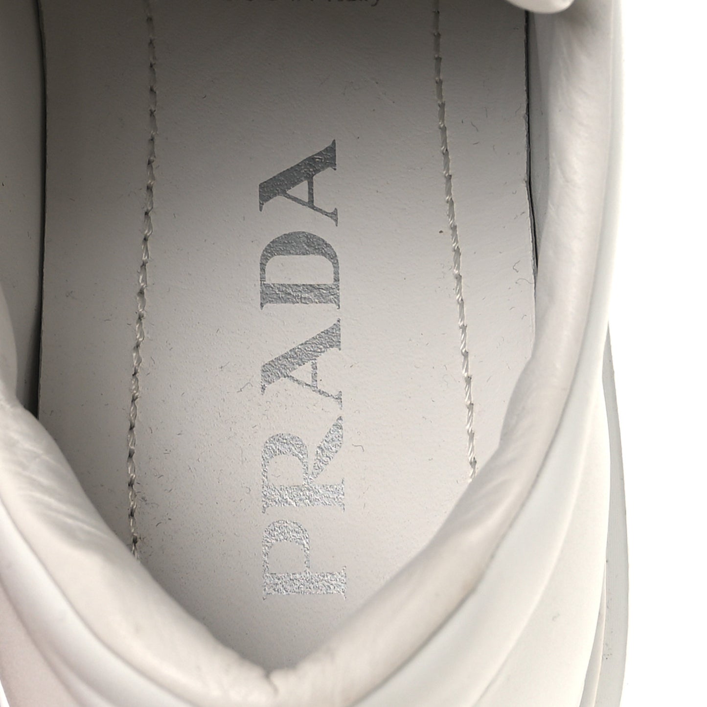 Vitello Soft Logo Womens Low Top Sneakers 36 White