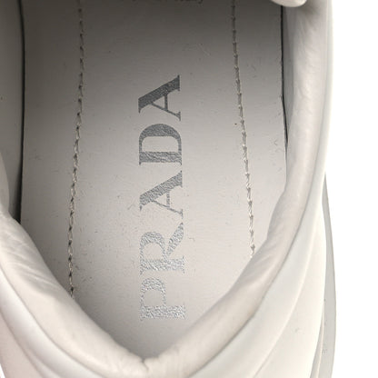 Prada Vitello Soft Logo Womens Low Top Sneakers 36 White 9 of 11