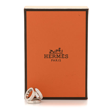 Hermes Palladium Trio Mini Scarf Ring 5 of 5
