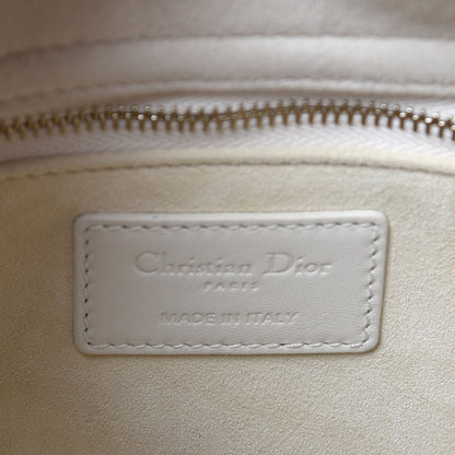 Christian Dior Ultra Matte Calfskin Cannage Medium Lady Dior Latte 6 of 11