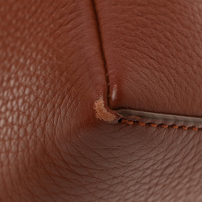 Loro Piana Grained Calfskin L19 Extra Pocket Pouch Kummel 11 of 14