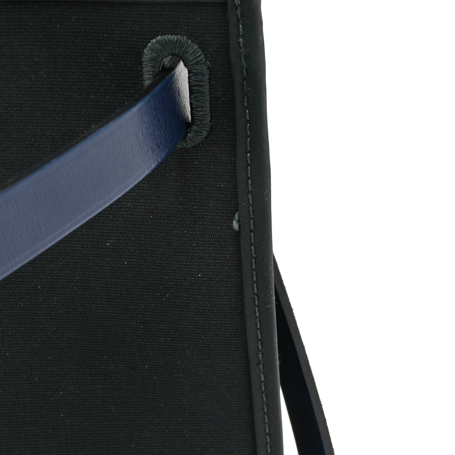 Hermes Military Toile Vache Hunter Herbag Zip 31 PM Bleu Marine Bleu Saphir 12 of 17