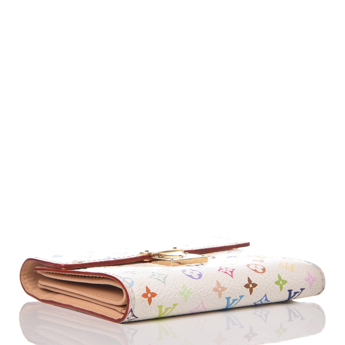 Monogram Multicolor Koala Wallet White