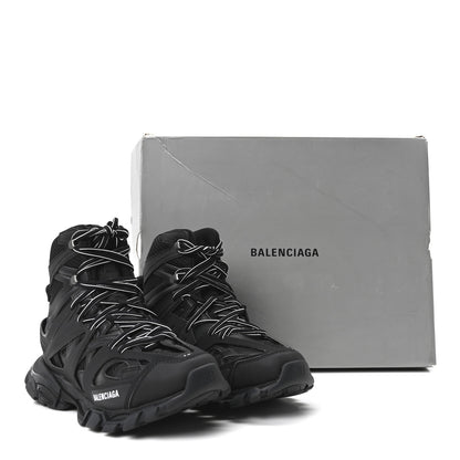 Balenciaga Mesh Nylon Mens Track Hike Sneakers 43 Black 10 of 10