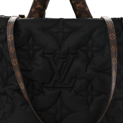 Louis Vuitton Econyl Monogram Pillow Giant Onthego MM Black 7 of 10