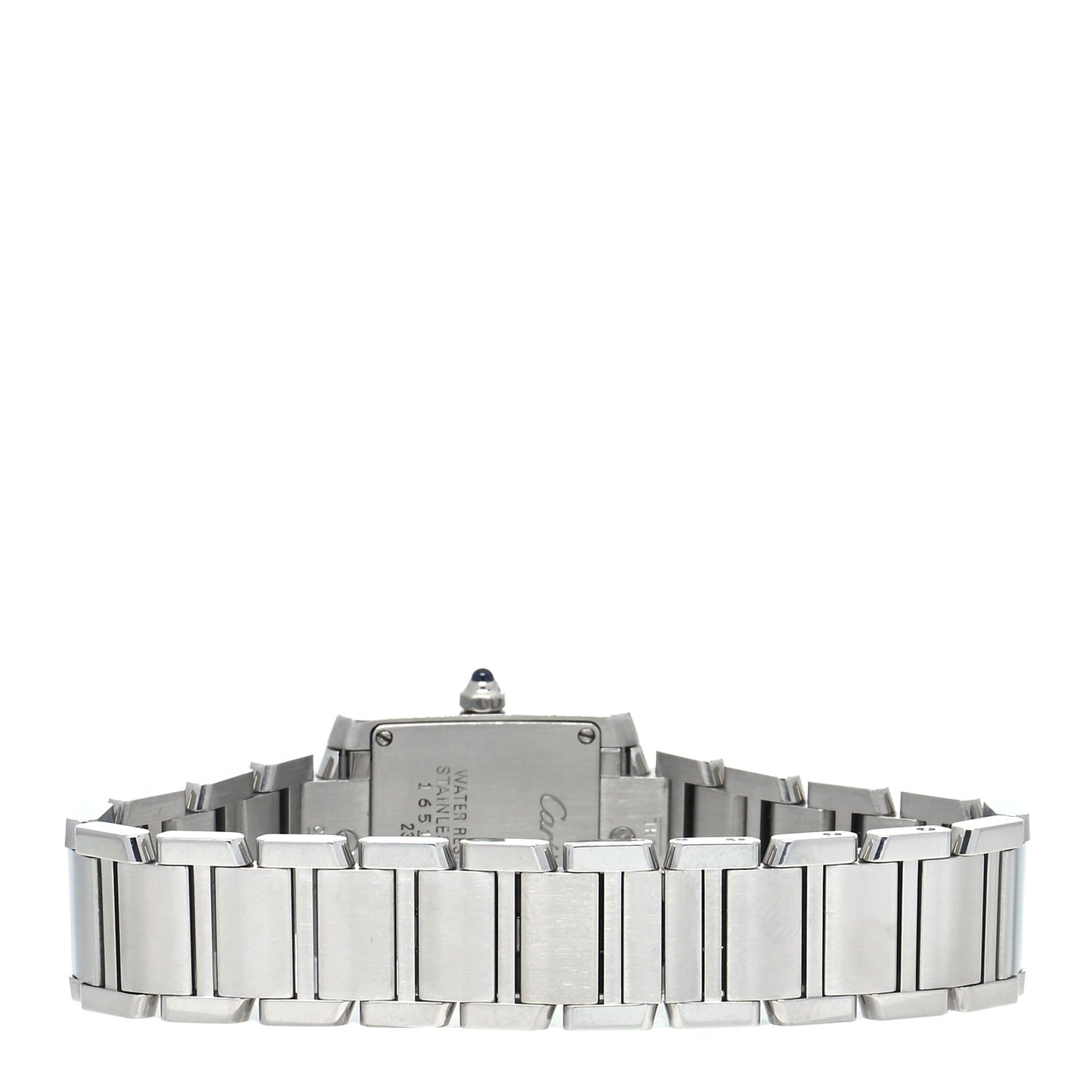 Stainless Steel 20mm Tank Francaise Quartz Watch