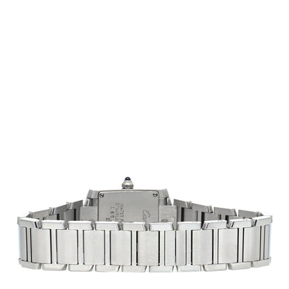 Cartier Stainless Steel 20mm Tank Francaise Quartz Watch 3 of 4