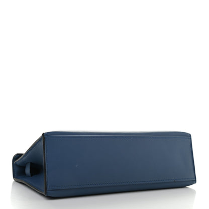 Hermes Swift Kelly Pochette Clutch Bleu Agate 4 of 11