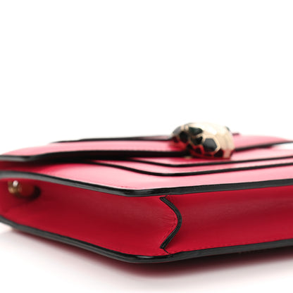 Bulgari Calfskin Serpenti Forever Crossbody Bag Red 8 of 11