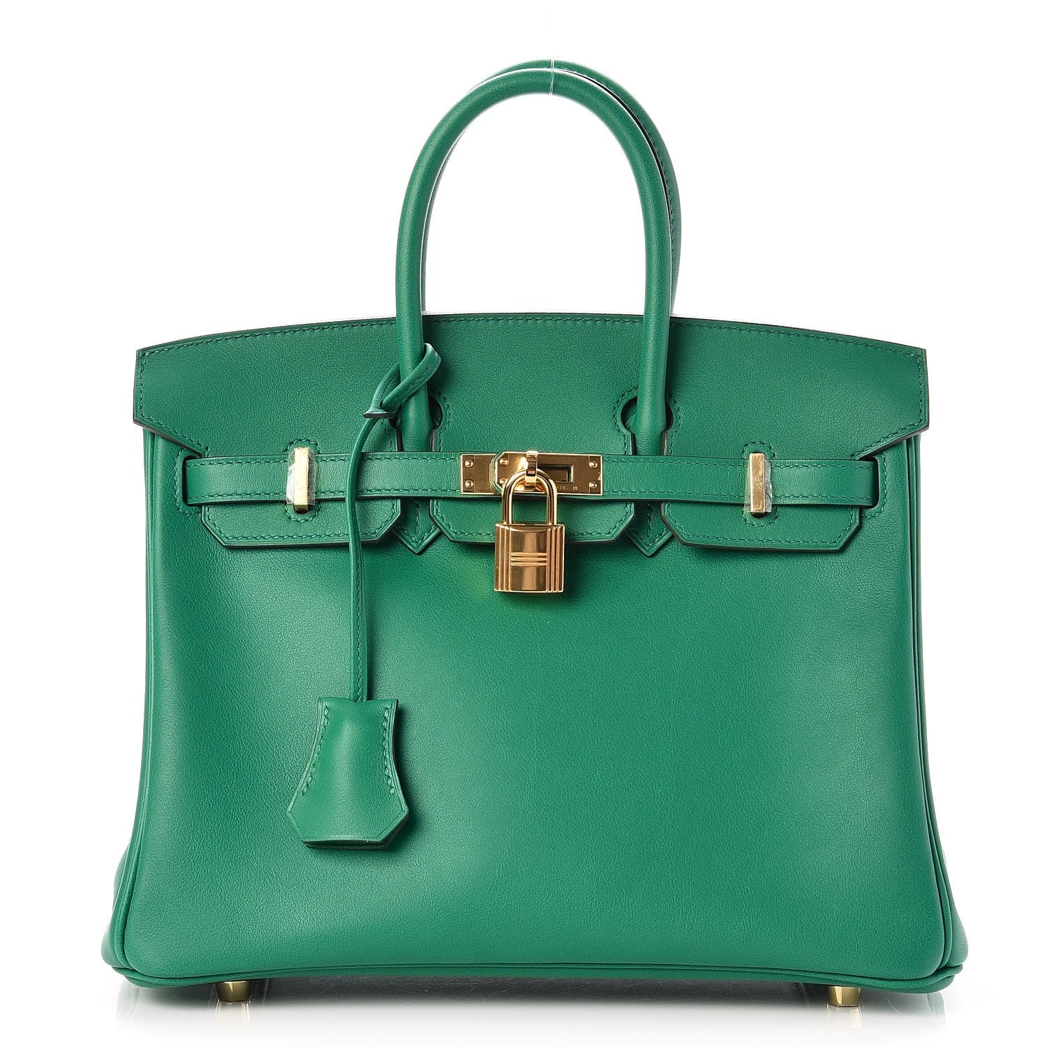 Hermes Swift Birkin 25 Vert Vertigo 1 of 31