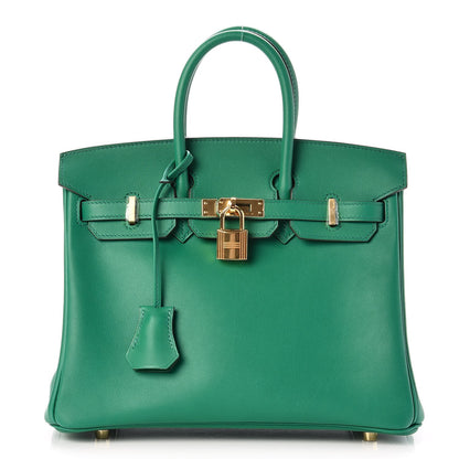 Hermes Swift Birkin 25 Vert Vertigo 1 of 31