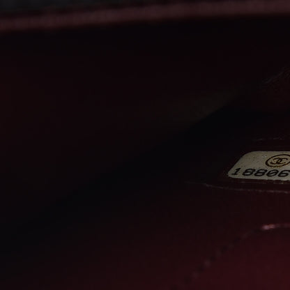 Chanel Lambskin Quilted Crossing Times Mini Flap Black 7 of 7