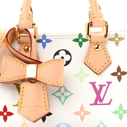 Louis Vuitton LV X TM Monogram Multicolor Nano Speedy White 7 of 10