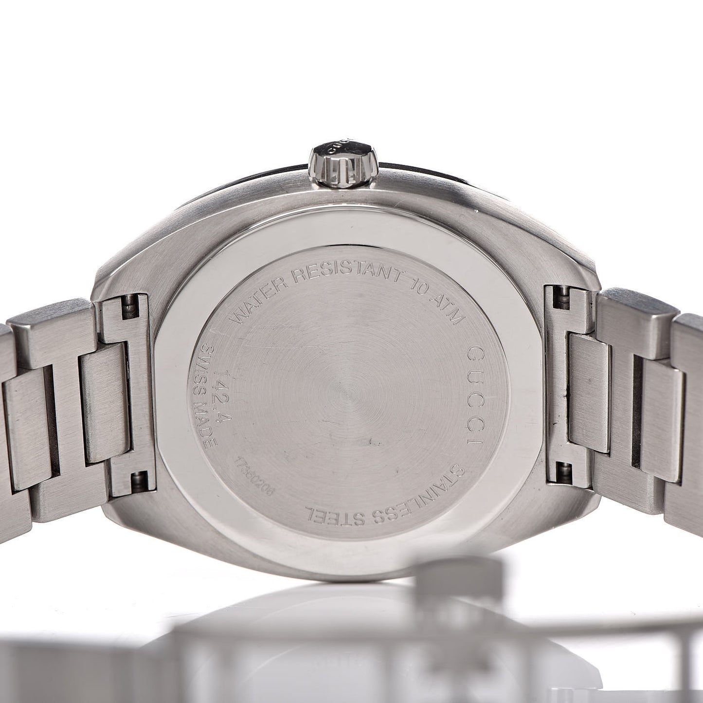 Stainless Steel 37mm GG2570 Quartz Watch Black