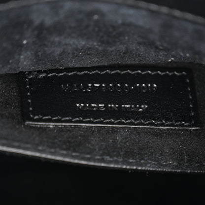 Saint Laurent Canvas Calfskin Medium Classic Monogram Cassandra Top Handle Natural Black 7 of 11