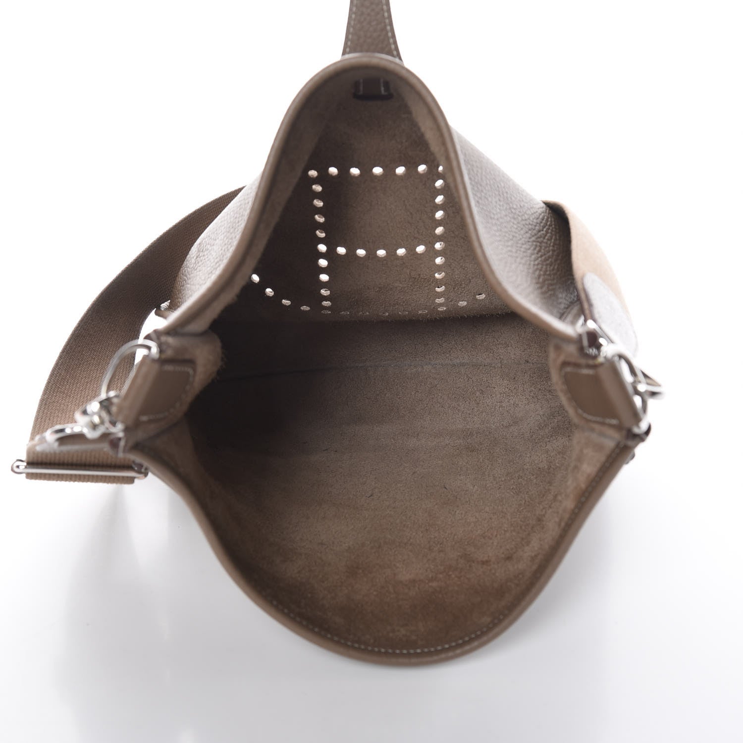 Hermes Taurillon Clemence Evelyne III PM Etoupe 5 of 16