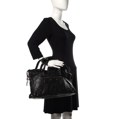 Balenciaga Agneau Giant 12 Rose Gold Hardware City Black 2 of 9