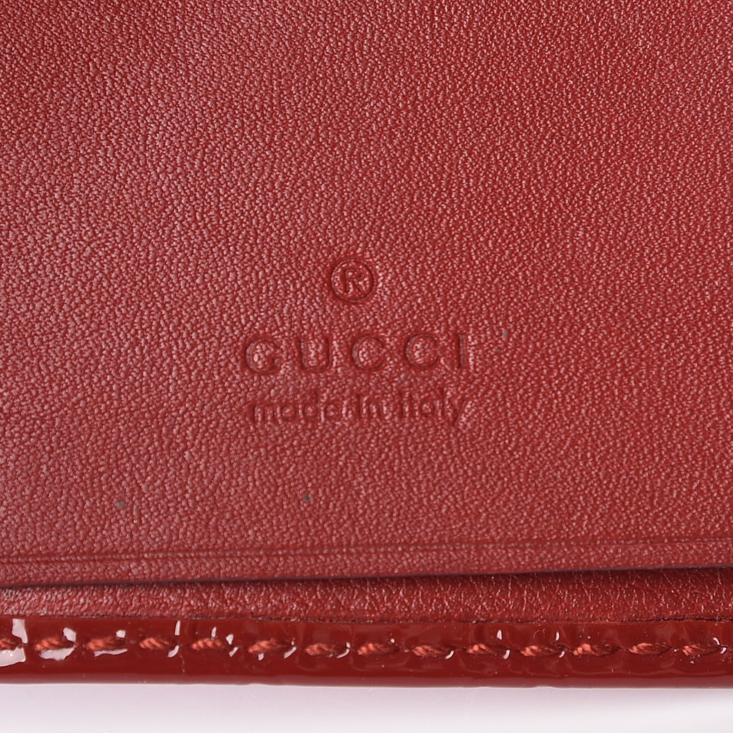 Patent Microguccissima Heart 6 Key Holder Case Red