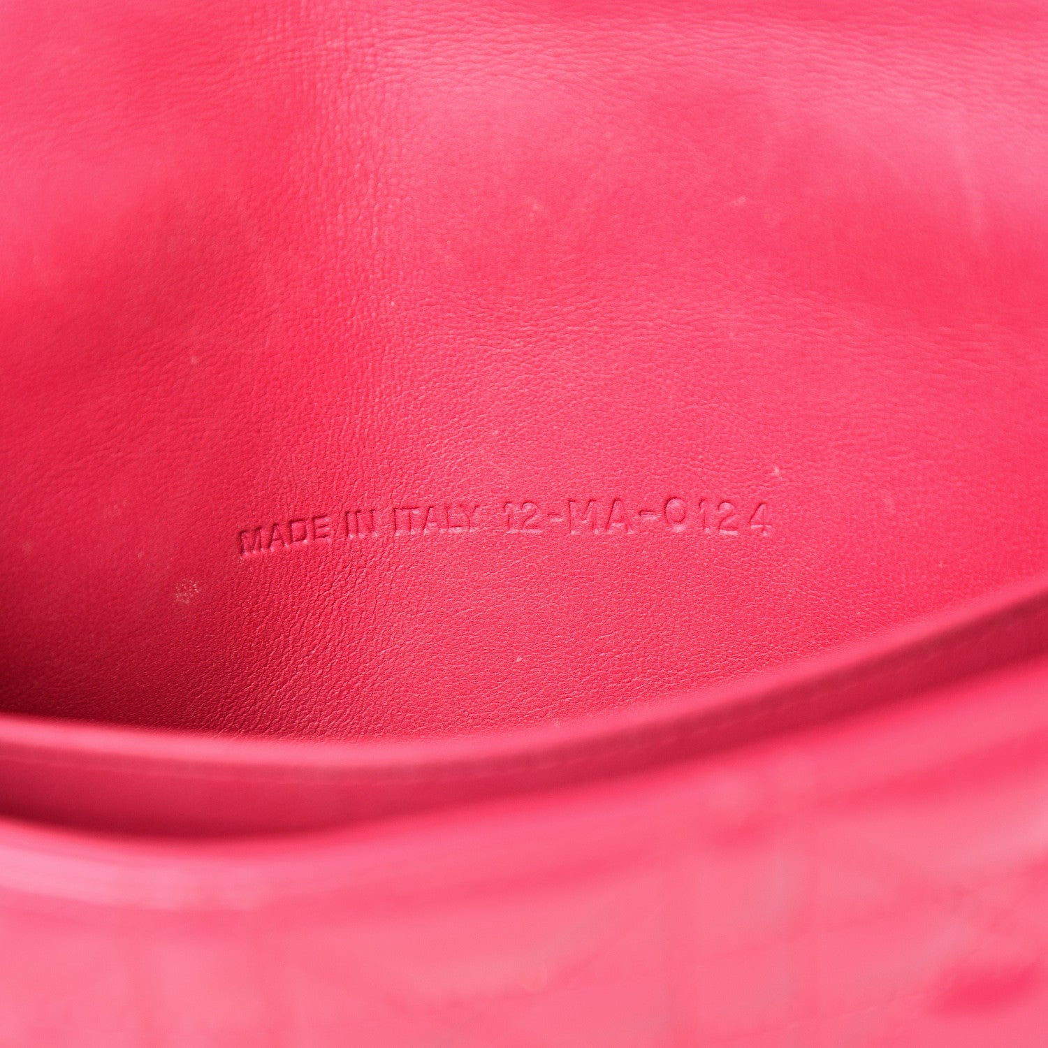 Christian Dior Patent Cannage Miss Dior Promenade Pouch Fuchsia 5 of 10
