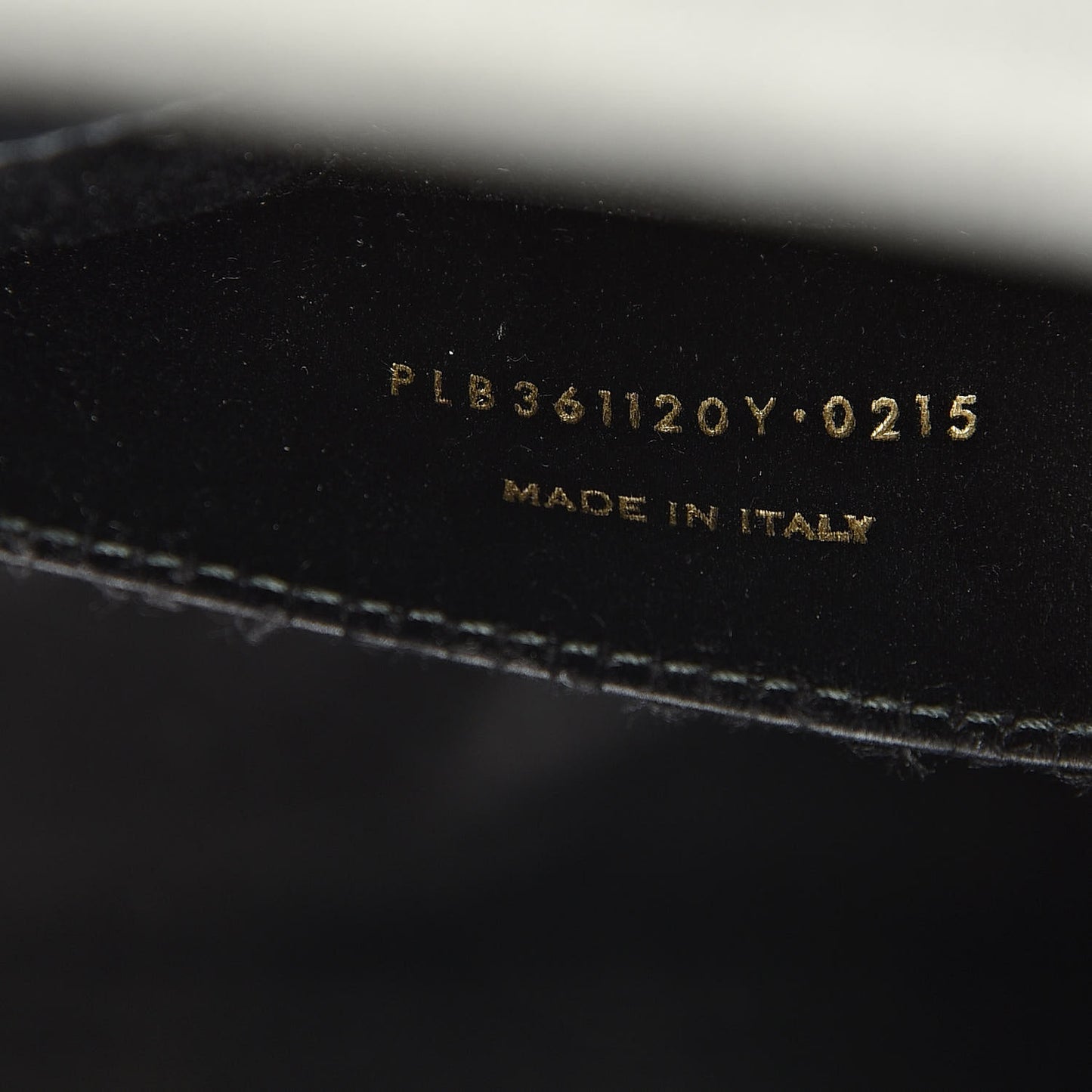 Calfskin Monogram Large Belle De Jour Clutch Black